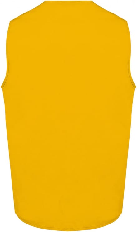 Gilet Unisex XL WK. Designed To Work Mouwloos Yellow 65% Polyester, 35% Katoen