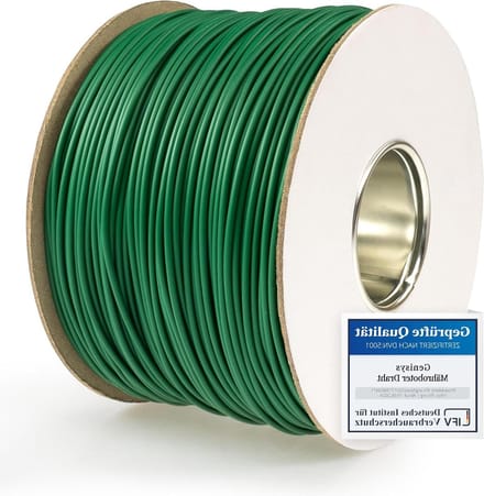 Robotmaaier Kabel - Draad Lus - Gazon Onderhoud - Tinne Aluminium Kern - 50 Meter - Zwart