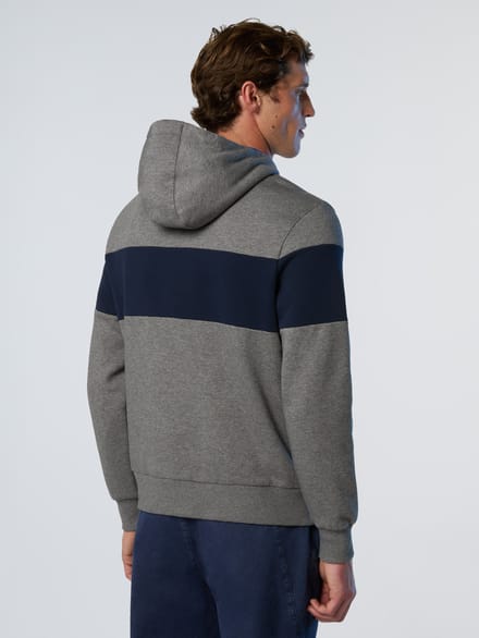 North Sails Hoodie Maxi streep