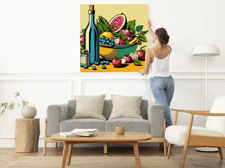 Kunstprint | Wanddecoratie | Dibond | 50 × 50 cm