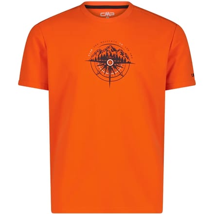 Piqué shirt met adventure-print CMP