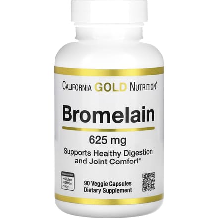 Bromélaïne, 625 mg, 90 Gélules Végétales