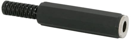 10x Jack Aansluiting 6,3 mm Stereo – Jack Socket met Trekontlasting – Kunststof Audio Connector - 10 Stuks [05128]