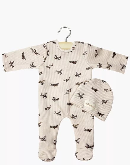 Minikane Poppenkleding Boxpakje Angelo Vliegtuigjes 47 cm