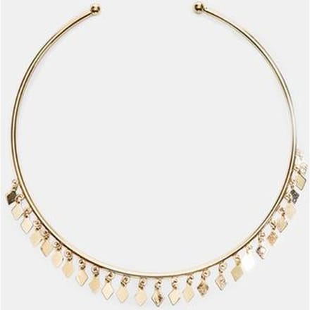 Stradivarius Choker met mini-bedeltjes  Goud OS