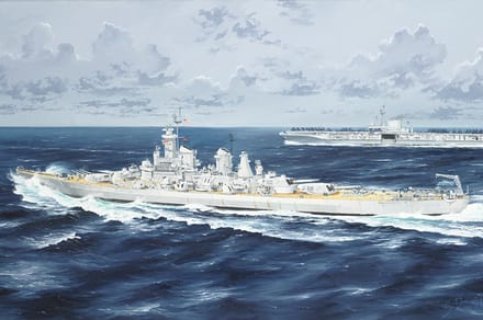 Trumpeter Modelbouwpakket Schepen - 05372 USS Montana BB-67 - Slagschip Montana-klasse Plastic - 1:350 - Modelbouw
