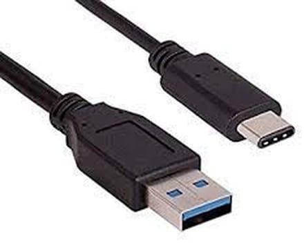 Allecto - USB Type C Kabel - Snelladen - Gegevensoverdracht - 3 meter - Geschikt voor PS5 Controller - Hoge kwaliteit - Betrouwbaar
