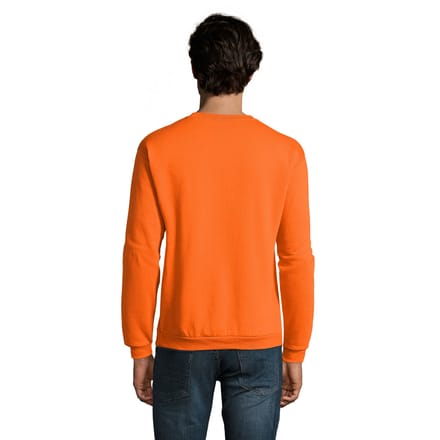 SOLS Heren Spider Ronde Hals Sweatshirt (Oranje)