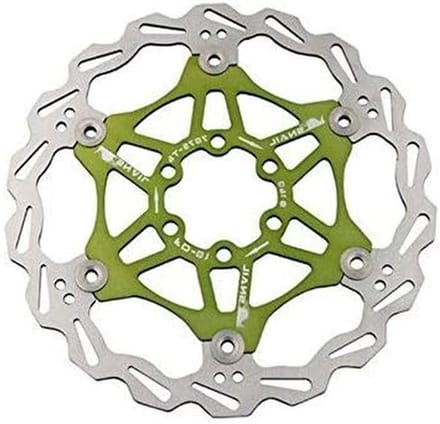 Fiets Rem Schijf - Rotor Fiets - Fietsen Verbeteren - Zwevend Ontwerp - 160mm - Groen