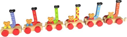 Lettertrein J  | * totale trein pas vanaf 3, diverse, wagonnetjes bestellen aub