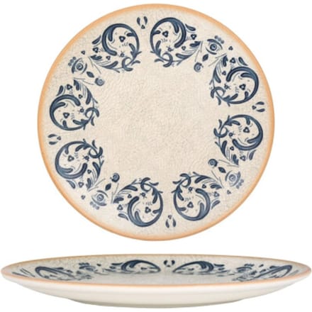 Bonna Dinerbord - Viento - Porselein - 25 cm - set van 6