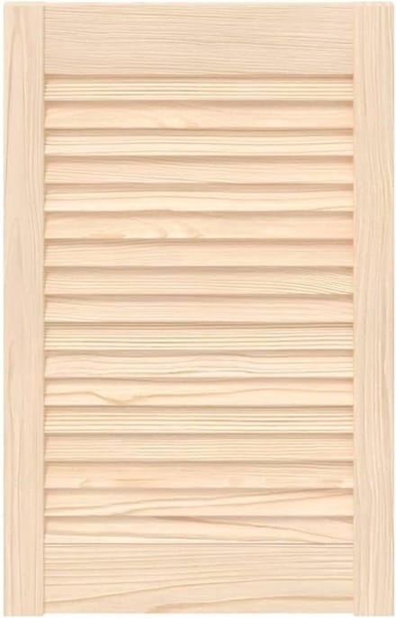 vidaXL Cabinet door with slats 61.5x39.5 cm solid pine wood