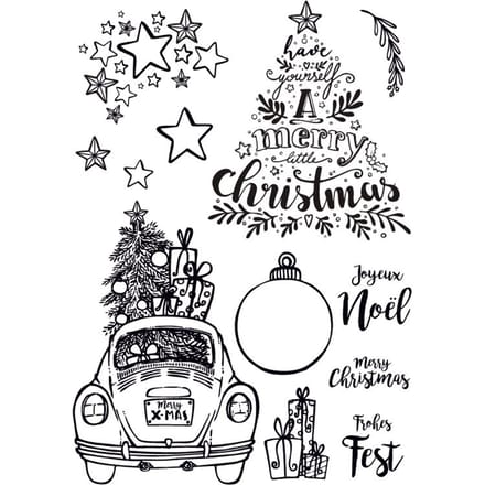 VBS Siliconenstempel "Merry X-Mas"