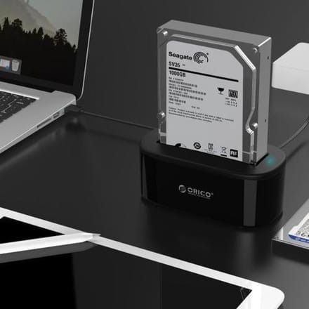 ORICO - Externe Harde schijf Backup / Clone / Docking Station voor 2'5" en 3'5" SATA HDD/SSD - USB3.0