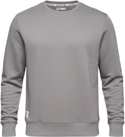 OMBRE Sweater - Regular Fit - Katoen - Lange Mouw Grijs S