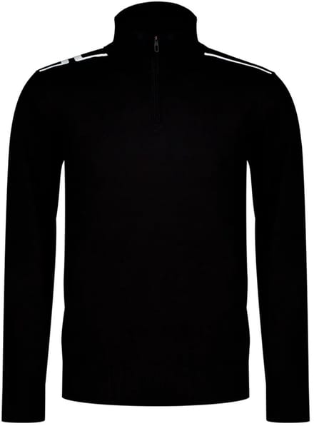 J.lindeberg Mac Knitted Sweatshirt Met Halve Rits Zwart S Man