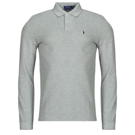 Polo Shirt Lange Mouw Polo Ralph Lauren REGULAR SLIM FIT BASIC MESH KATOENEN POLOSHIRT