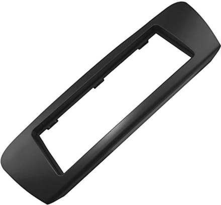 Solidchoice - Auto Radio Adapter voor 1 DIN met Inbouwframe Donkergrijs