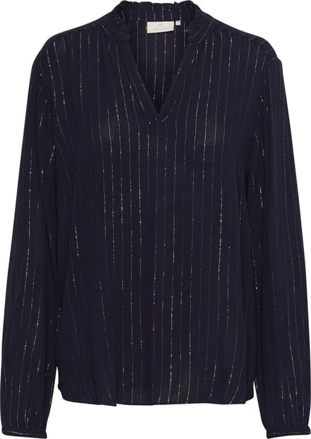 Kaffe KAliv Flounce Dames Blouse -Dawn Purple
