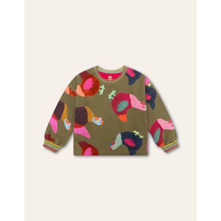 Oilily Hak Sweater- maat128/8yr Groen Moss