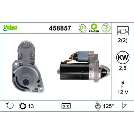 Starter VALEO RE-GEN STOP&START; - AT VALEO 458857