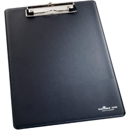 Klembord Durable 2350 A4 met kopklem zwart