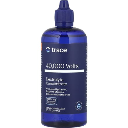 Trace, 40 000 V, concentré d'électrolyte, 8 fl oz (237ml)