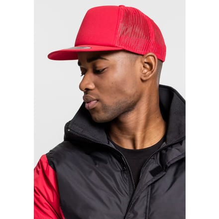 Flexfit - Foam Trucker red one size Trucker pet - Rood