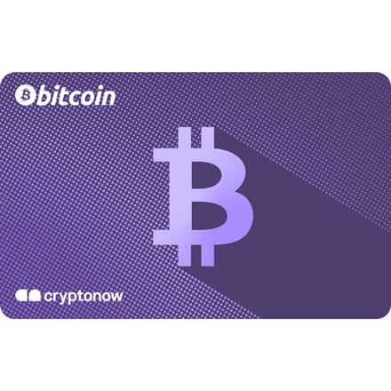 Cryptonow Bitcoin Cadeaukaart - €10