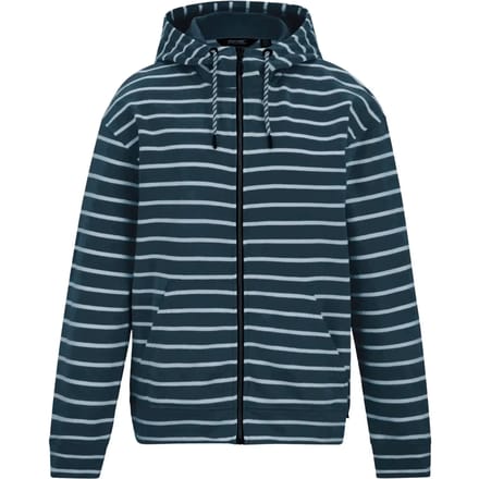 Dames Bayletta hoodie met volledige ritssluiting en strepen