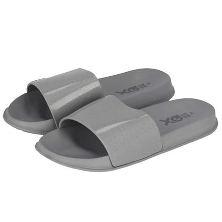 Slippers Dames - Fashion - Glitter - Grijs / 37