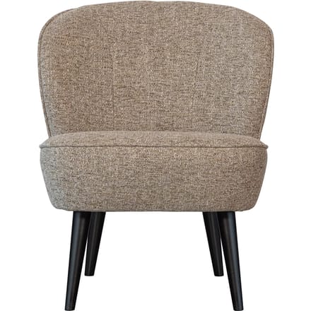 WOOOD Fauteuil Sara - Polyester - Naturel - 71x59x70