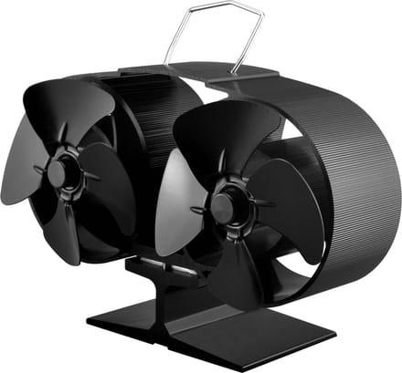 Dubbele kachelventilator - 2 Motoren voor meer luchtverplaatsing - Duurzaam