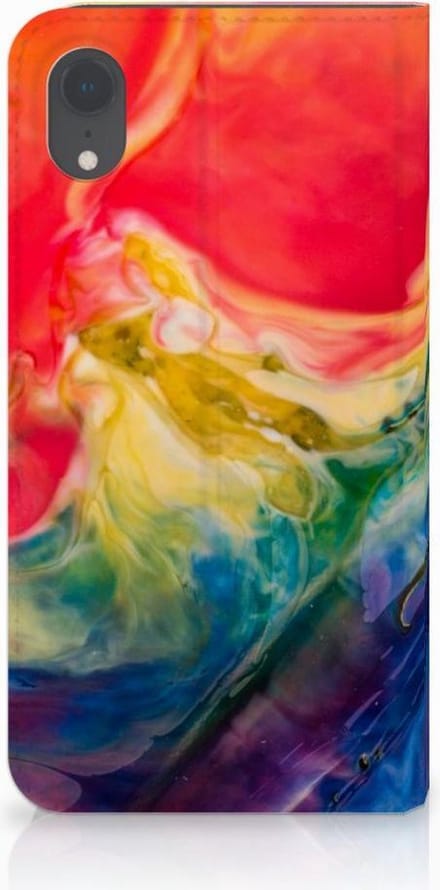 Bookcase Apple iPhone Xr Watercolor Dark