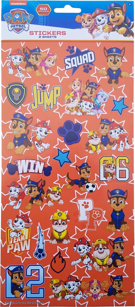 Stickers Paw Patrol "Squad" +/- 50 stuks