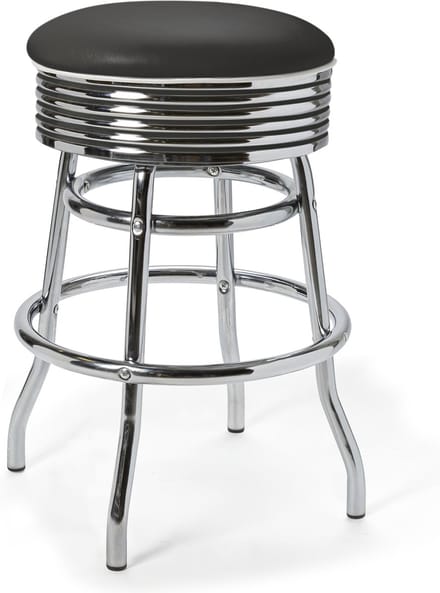Bel Air Retro Barkruk BS-29-66 Zwart