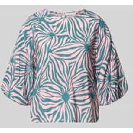 Regular fit Blouse van Viscosemix in All-over look