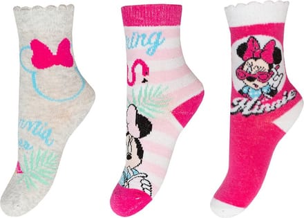 Minnie Mouse - sokken Minnie Mouse - 3 paar - maat 31/34