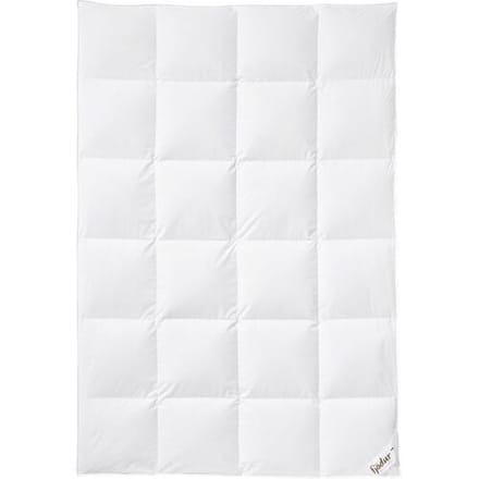 FJÖDUR Luxus ganzendonzen cassette-dekbed, warm (155 x 220 cm)