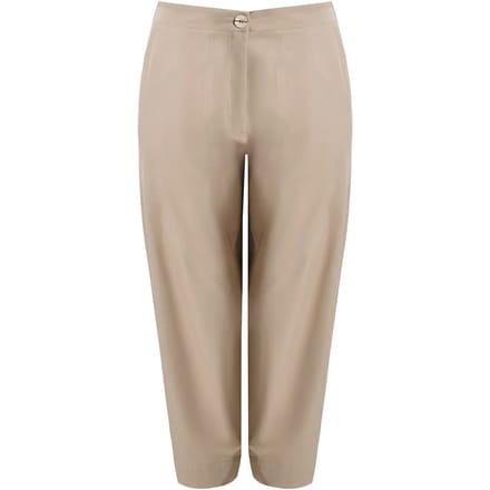 Barrelbroek met elastische taille aan de achterkant dames Mat Fashion