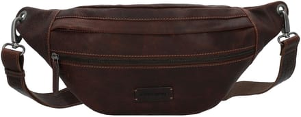 Jack Kinsky Porto Fanny pack Leder 30 cm - Unisex - mokka