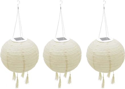 Set van 3 zonnelantaarns D30CM HIMALAYA