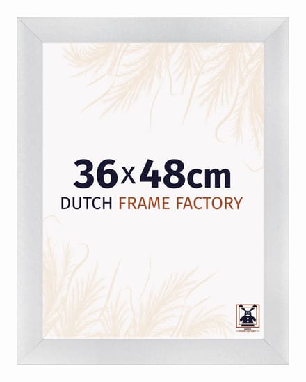 Fotolijst 36x48 cm - MDF - Zilver Mat - Praag