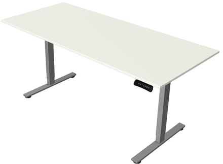 Zit-sta bureau Move New Base – Elektrisch bureau – 160 x 80 cm – Wit