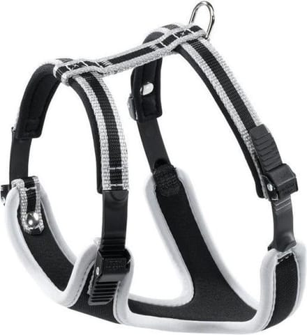 Ferplast Hondentuigje Ergocomfort 56 Cm Nylon Zwart/grijs