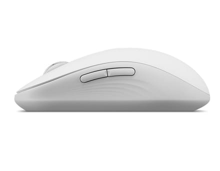 Lenovo Yoga - mouse - Bluetooth 5.3 - seashell - Muis - Optisch - 8 knoppen - Wit