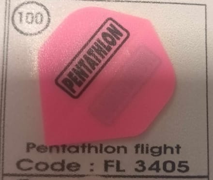 Dart Flights - 10 sets (30 stuks) - 100 micron -3405