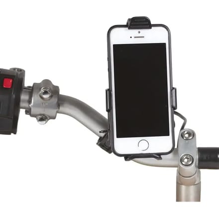 Op stuur gemonteerde smartphonehouder met oplader Chaft
