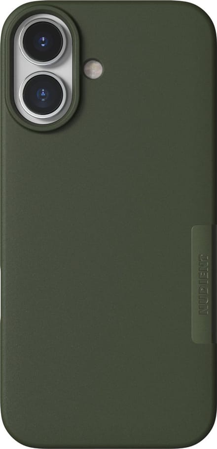 Nudient Thin Magsafe Case geschikt voor Apple iPhone 17 Pine - Groen