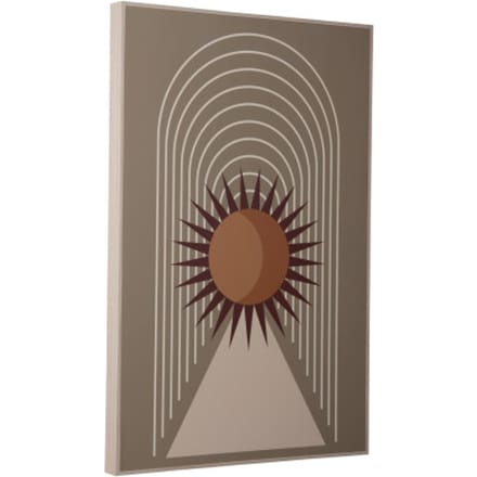 Present Time - Wall Art Arco Sol - Multikleur - 3x40x60 cm